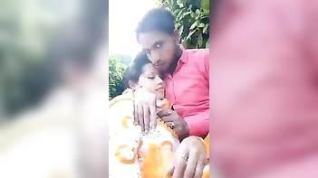 This Indian Babe with Big Tits Get Fucked Hard Outdoors.