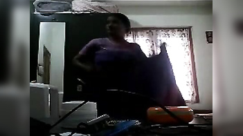 Fiery Mallu Aunty Stripped and Exposed by Hidden Cam in Steamy Dress Change!