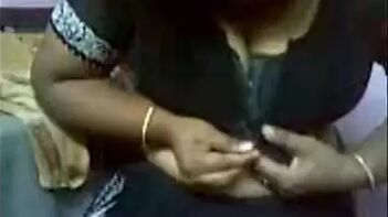 My Plump Desi Sister Hard - Her Big Tits Bounce and Moan Loudly.