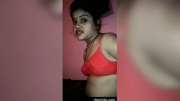 Beauty Bhabhi Rides Hubby's Hard Cock and Moans Loudly.