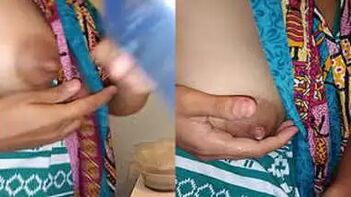 Indian Wife Exposes and Milks Her Huge XXX Tits in Hot Sex Video Blog.