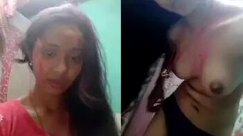 Fiery Desi Babe Strips Naked, Teasing and Pleasing Horny Crowd Spectators.