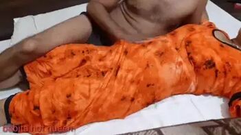 This Horny Milf Get Pounded Hard by Her Husfend's Massive Cock!