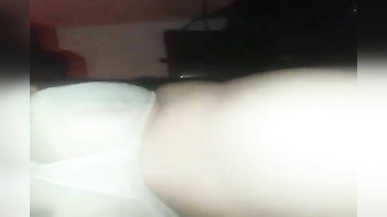 Fiery Indian Babe Rubs Her Juicy Tits and Wet Cunt on Bed