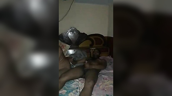 Mumbai Busty Aunty Gets Her Big Tits Squeezed and Pussy Hammered Hard.