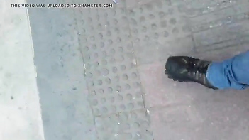 Tamil Babe's Tight Butt and Jeans-Clad Ass Cheeks.