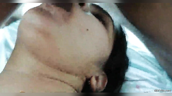 This Horny Tamil Wife Greedily Sucking Hubby's Balls and Kissing His Hard Dick.