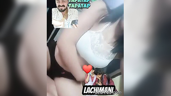 Fiery Tripura Babe's Tits Out and Bouncing Wildly for Your Pleasure!