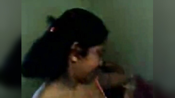 Sexy Cute Aunty Stripping, Driving Her Husband Wild with Desire and Lust.