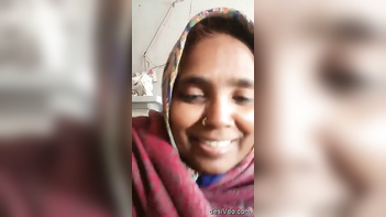 Bhabi's Filthy Talk: Watch Her Big Tits and Wet Pussy Get Pounded Hard.