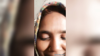 Bhabi's Filthy Talk: Watch Her Big Tits and Wet Pussy Get Pounded Hard.