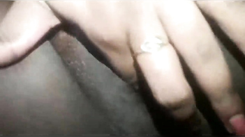 Desi Bhabi Furiously Fingers Her Wet Pussy in Hot Selfie Vid.