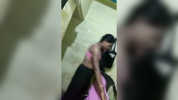 Brazen Guy Film Porn of Indian Roommate Stripping Naked