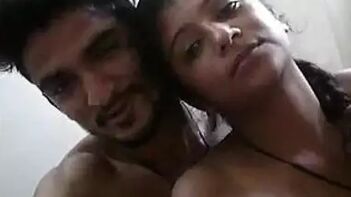 Desi Stud Pounds His Busty Babe Hard, Making Her Scream with Pleasure.