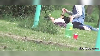 Horny Desi Sluts Fucking Hard and Sucking Cock in Public Park.