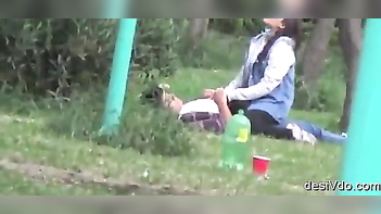 Horny Desi Sluts Fucking Hard and Sucking Cock in Public Park.