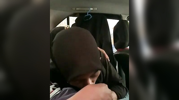 Desi Nurse Bounces on Cock in Car, Moaning and Creaming Hard.