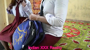 Hot Indian College Girl Gets Pounded Hard by College Boy in Clear Hindi.