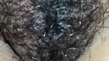 Desi Mom Shoves Her Huge Tits and Bushy Cunt in Your Face.