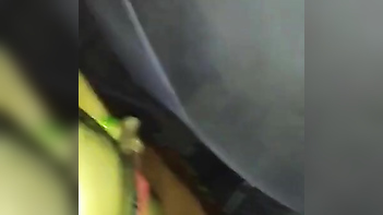 Filthy Married Slut Gags on Friend's Cock, Swallows Every Drop.