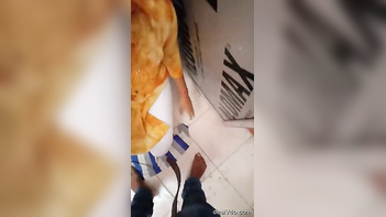 Horny Kolkata Babe Gags on Hard Cock, Sucking It Dry.