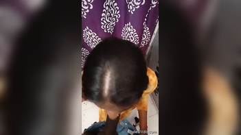 Horny Kolkata Babe Gags on Hard Cock, Sucking It Dry.