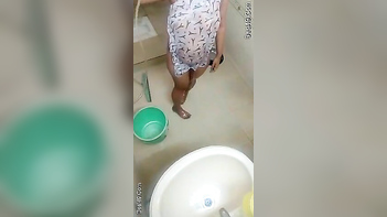 Indian Babe Shows Off Her Soapy Tits and Ass While Getting Wet and Wild.