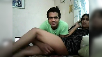 Desi Indian Babe Gets Pounded Hard in the Bedroom by Horny Couple