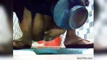 Naughty Bangladeshi Married Bhabi Pisses and Shows Off, Village Vibes!