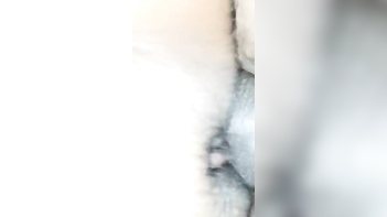 Wild Doggy Fuck - Hard Cock Pounding Tight Pussy, Moaning Babe Creamed.