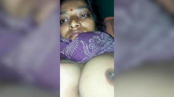 Horny Desi Husband Filming His Naked Wife's Pussy Getting Pounded Hard
