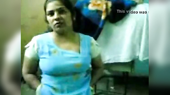 Busty Anita Aunty Strip Naked and Flaunt Her Massive Tits in Your Face