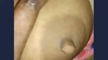 Desi Aunty's Big Boobs Bouncing as Uncle Fucks Her Hard and Rough