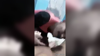 Busty Indian Amateur Gets Her Big XXX Twins Squeezed and Kissed Hard.