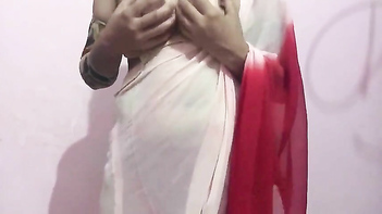 Horny Busty Milf Strips and Fucks Her Son-in-Law in Steamy Indian XXX.