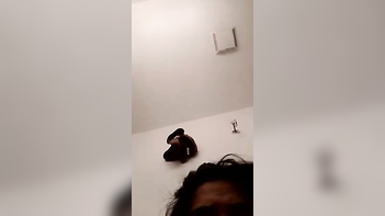 Webcam XXX - Watch This Horny Indian Babe in Red Lingerie Get Wild and Wet!