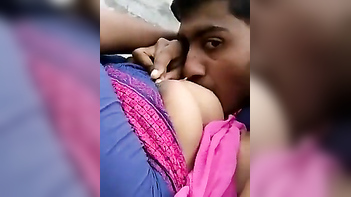 Youngster Can't Stop Worshipping Juicy Desi Tits In This Fucking Hot Porn Video