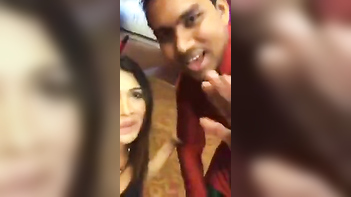 Horny Indian Housewife Slurps and Sucks Pervert Husband's Hard Cock