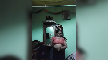 Desi Village Housewife's Fat Shaved Pussy Gets Fingered and Fucked Hard