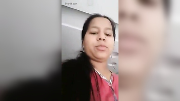 Desi GF's Tight Pussy in a Wild Selfie Session for Her Boyfriend.