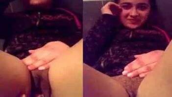 Desi Slut Gags on Huge Cock While Finger-Fucking Her Wet Pussy on Camera