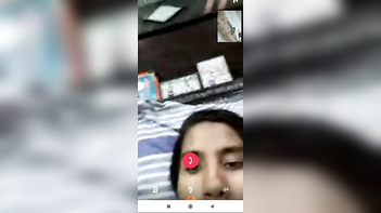 Desi Bhabi Furiously Fingering Her Wet Pussy on Video Call with Horny Husband