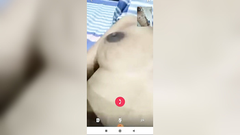 Desi Bhabi Furiously Fingering Her Wet Pussy on Video Call with Horny Husband