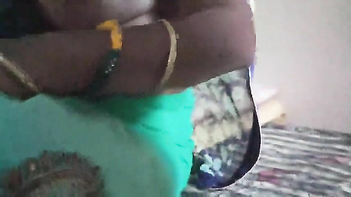 Busty Babe Lets Horny Indian Stud Fondle Her Juicy Tits in Steamy XXX Session