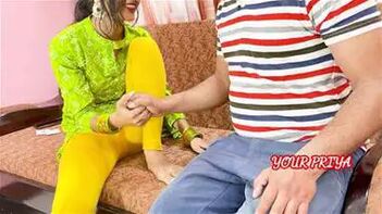 Horny Mami Rides Her Son's Friend in Steamy Indian Blue Film Action