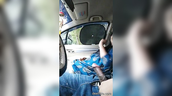 Indian Babe Sucks Dick Like A Pro In The Car, Mind-Blowing Blowjob Action