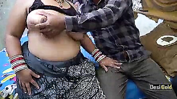 This Horny Grandma Getting Pounded Hard by Her Stepson in Agra!