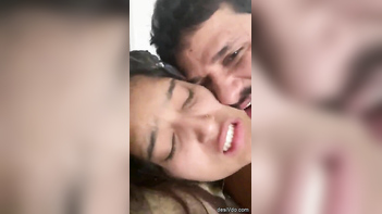 Hard - Indian Desi College Couple's Wild, Screaming Orgasms and Rough Riding.