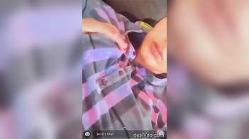 This Sexy Punjabi Girl's Wild Selfie Video - She's Rubbing and Moaning Hard!