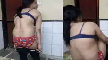 Indian Babe's Juicy Ass Bounces on Lover's Cock in Steamy Bedroom Romp